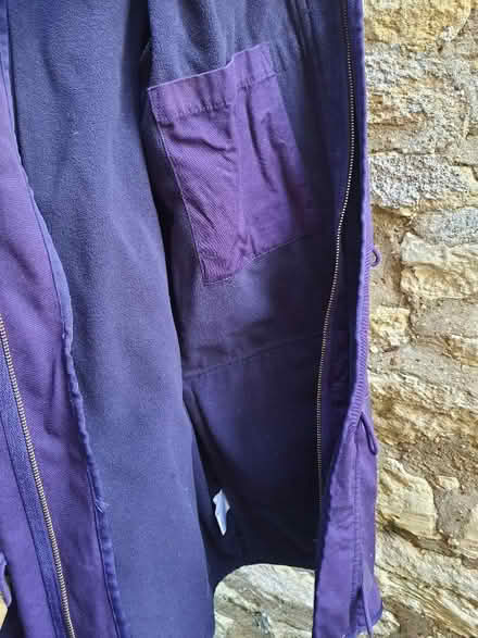 Photo of free Purple cotton coat, size small (Box GL6) #2