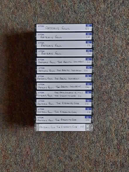Photo of free Artemis Fowl story tapes (Roseburn EH12) #1