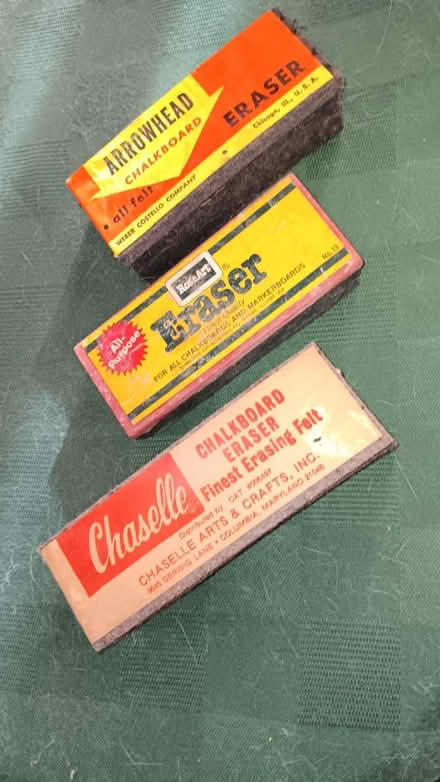 Photo of free Chaulk board erasers (19095) #1