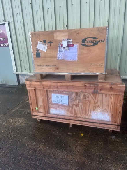 Photo of free Large wooden storage boxes (Beccles NR34) #4