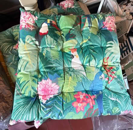 Photo of free Seat Cushions/Wooden Bricks/Festive Glasses (Bearley CV37) #2