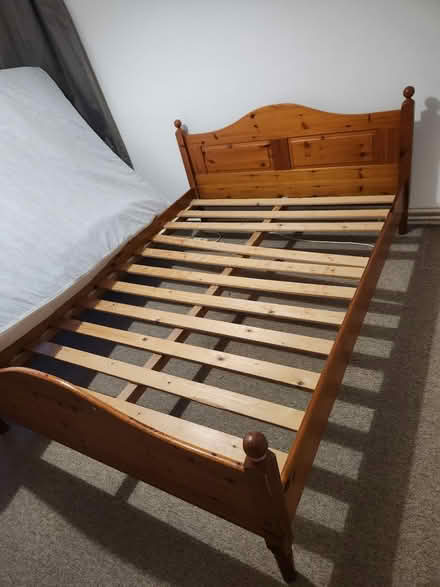 Photo of free Double bed - with/without matress (Cambridge CB4) #1