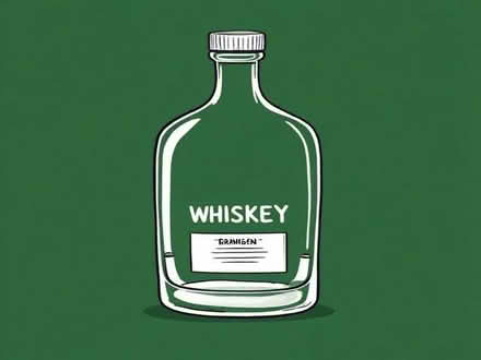 Photo of 4.5L large glass whiskey bottle (Great Moor SK3) #1