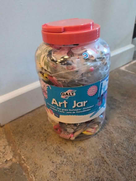Photo of free Arts and crafts supplies jar (HR1) #1
