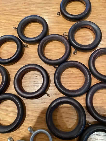 Photo of free Curtain rings for poles (Kidsgrove) #4