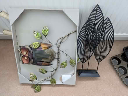 Photo of free 2 Metal Decorations (Barkham RG41) #1