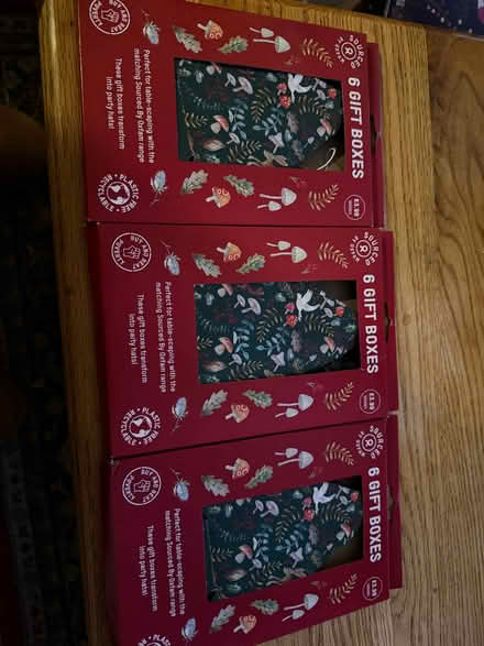 Photo of free Three packs of gift boxes (Standlake OX29) #1