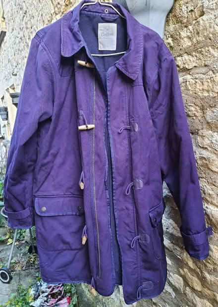 Photo of free Purple cotton coat, size small (Box GL6) #1