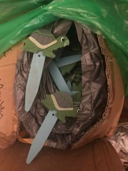 Photo of free Tortoise Wooden Plant Markers (Purley, CR8) #1