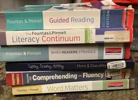 Photo of free Textbooks about teaching literacy (Davis Sq, Somerville) #1