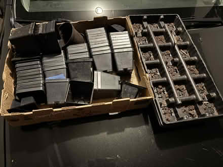 Photo of free Pots and trays for starting plants (Downtown Madison) #1