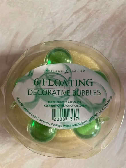 Photo of free Floating baubles and candles (Trumpsgreen GU25) #2