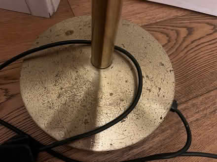 Photo of free Brass coloured up-lighter lamp (East Kilbride, G75) #4