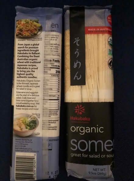 Photo of free Org. Somen Noodles (Aurora (N Seattle/ Shoreline)) #2