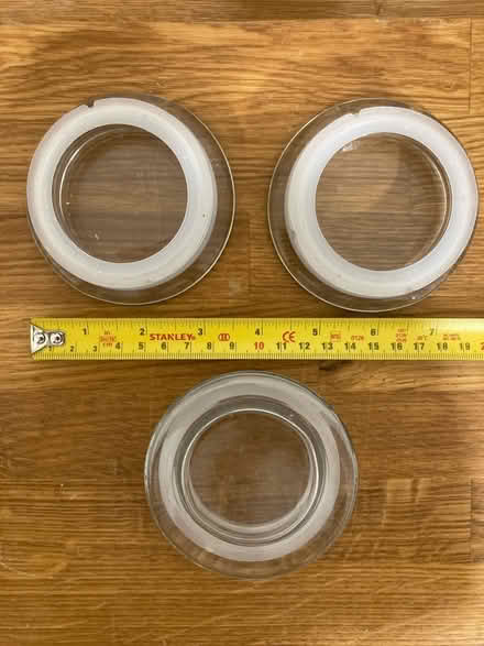 Photo of free Round Glass lids (East Finchley N2) #1