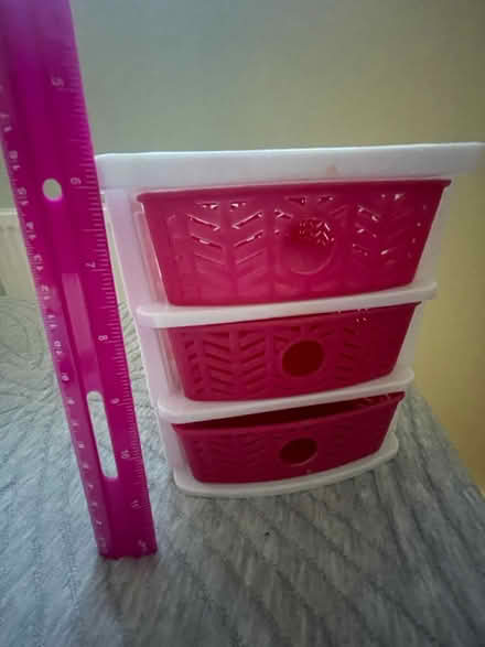 Photo of free Small 3 drawer organiser (Kidlington OX5) #2