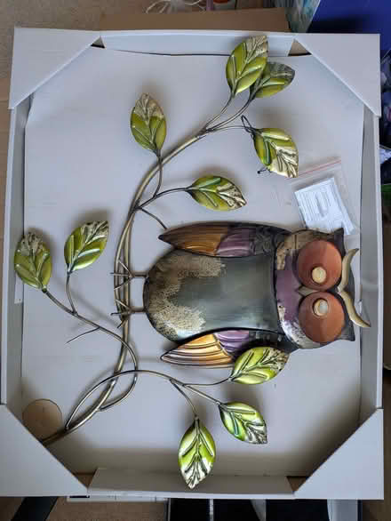 Photo of free 2 Metal Decorations (Barkham RG41) #2