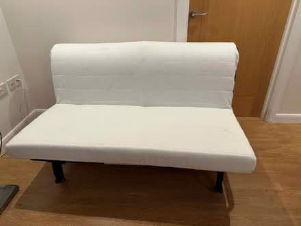 Photo of free IKEA Lycksele Lövås 2 Seat Sofa Bed With Cover - Vansbro Dark Grey (Tregynon SY16) #2