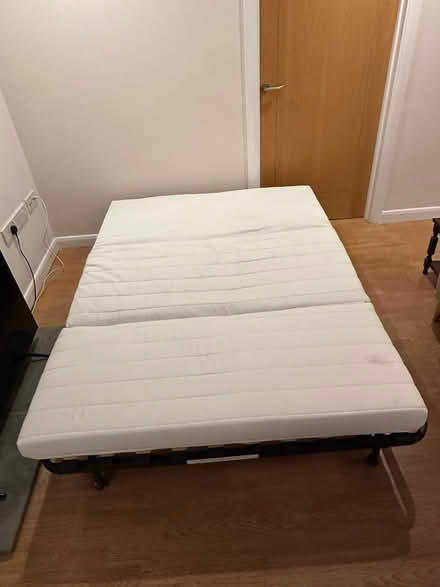 Photo of free IKEA Lycksele Lövås 2 Seat Sofa Bed With Cover - Vansbro Dark Grey (Tregynon SY16) #3