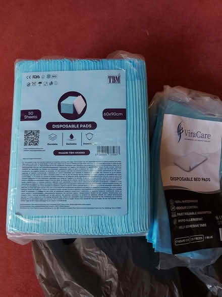 Photo of free Disposable bed pads (Wildridings RG12) #1