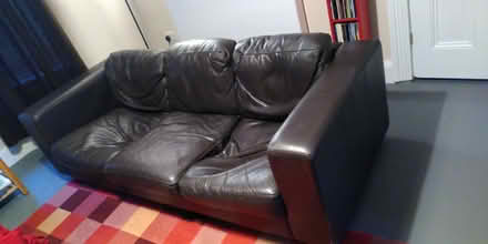 Photo of free 3 seater sofa (a bit broken) (Wavertree L15) #1