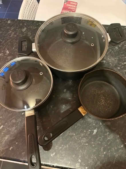 Photo of free 3 saucepans (Gipton LS8) #1