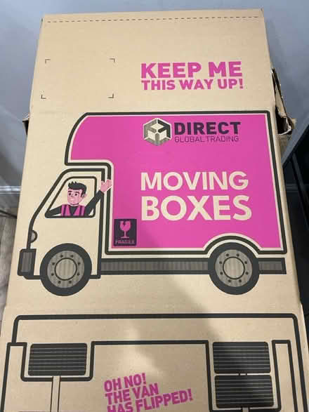 Photo of free 9 large packing boxes, never used (Herne Hill SE24) #3