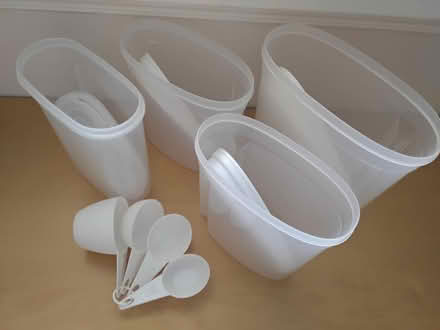 Photo of free Storage container and measure cups (Far cotton Northampton) #1