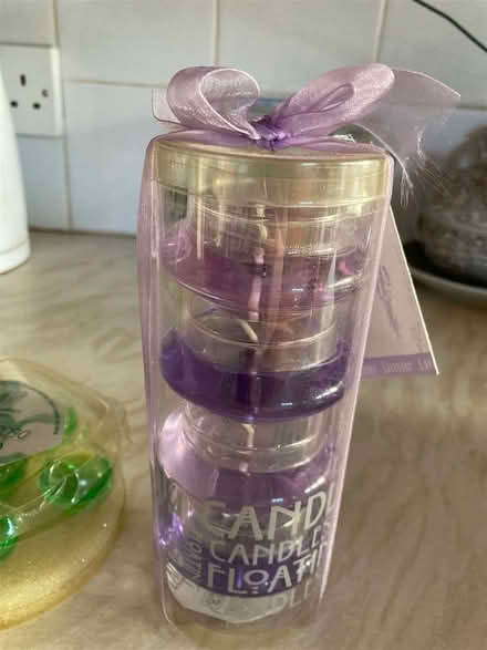 Photo of free Floating baubles and candles (Trumpsgreen GU25) #1