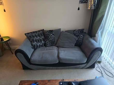 Photo of free Grey sofa (Southfield Green NE23) #1