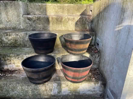 Photo of free Plastic planters (Canonbury N1) #2