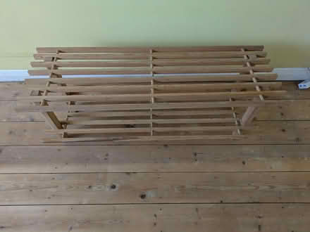 Photo of free 2 Wooden Shoe Racks (Barkham RG41) #3