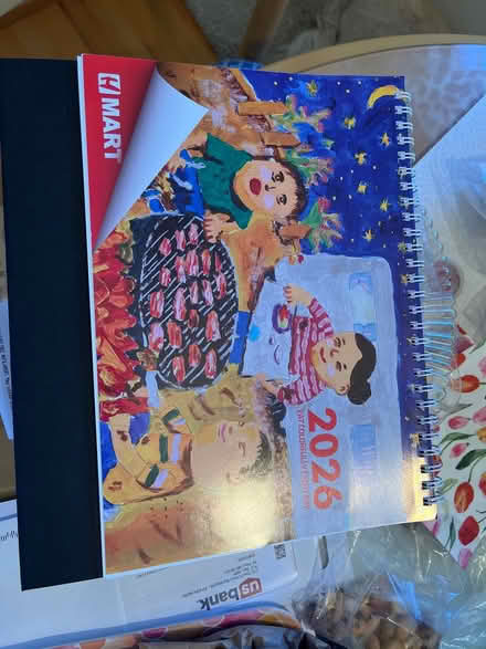 Photo of free Standing desk calendar (Saratoga Village) #1