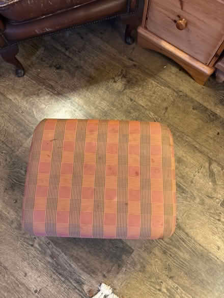 Photo of free Footstool needs recovering (Milford DE56) #1