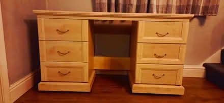 Photo of free Dressing Table with Mirror & Stool (Garforth LS25) #1