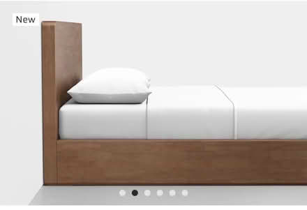 Photo of free Solid wood full size platform bed (North Laurel MD) #3