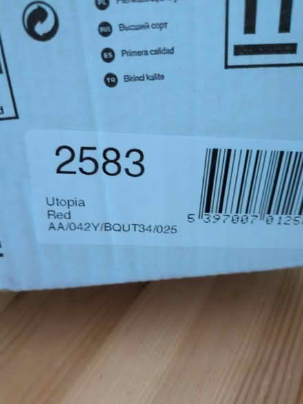 Photo of free Red and orange square tiles (Honor oak) #2