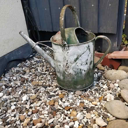 Photo of free galvanized watering can, upcycling (near Addenbrookes, CB1) #1