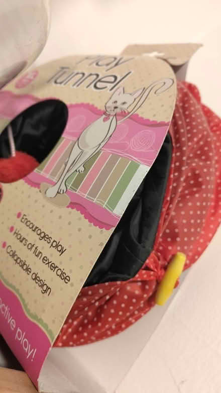 Photo of free Cat play tunnel (Homerton E9) #1