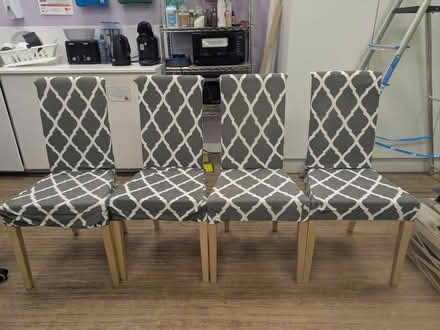 Photo of free 4 IKEA dining chairs (SE8) #1