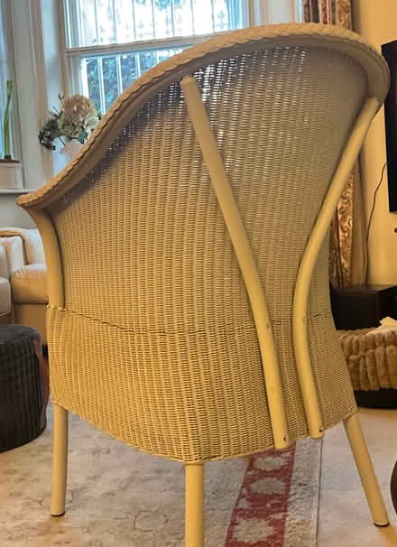 Photo of free Single Lloyd loom chair (SW10 Off Redcliffe Gdns) #2