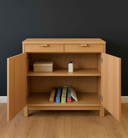 Photo of free Wooden unit with two drawers (EH6) #2