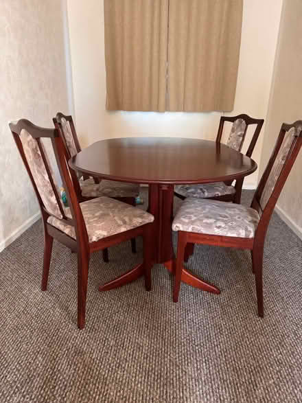 Photo of free Dining table and chairs, bed side cabinets (BT16) #1