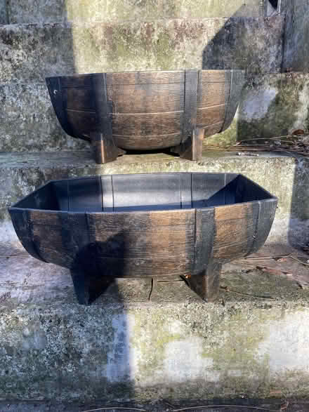 Photo of free Plastic planters (Canonbury N1) #1