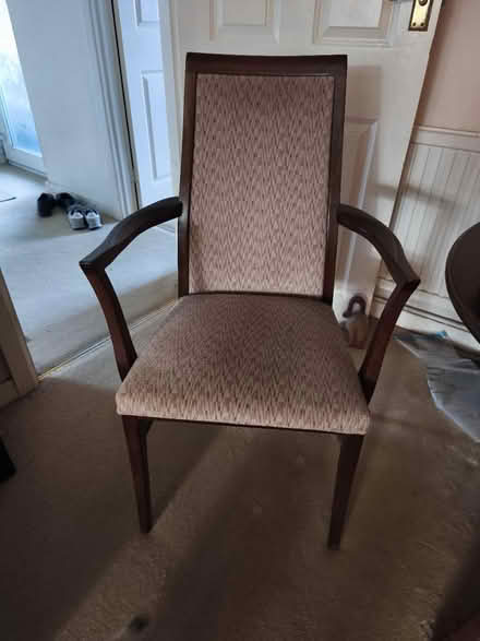 Photo of free 2 wooden dining chairs (TN39 4JT) #1