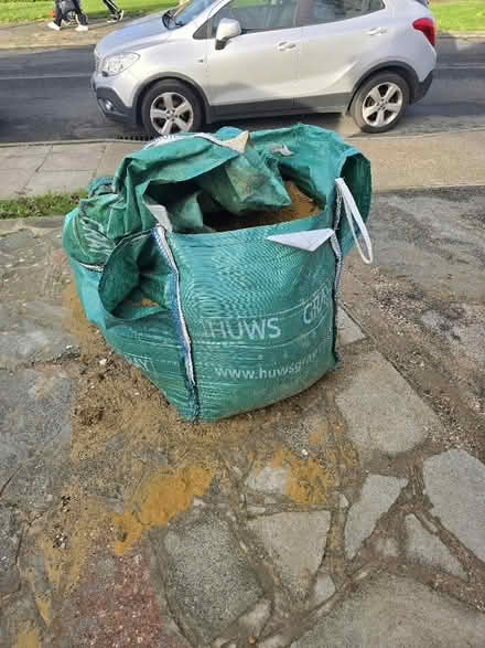 Photo of free 17 Bags Of Cement And A Large Bag Of Sand (CT9) #3