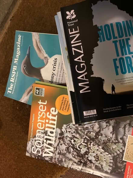 Photo of free Magazines - RSPB, Somerset Wildlife, National Trust (Glastonbury BA6) #1