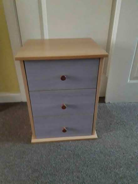 Photo of free 3 Drawer Lilac Beech Unit (Frampton Cotterell BS36) #1
