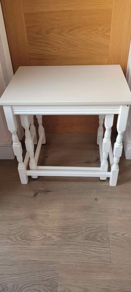 Photo of free Nest of 2 Wooden Tables (Dinnington S25) #1