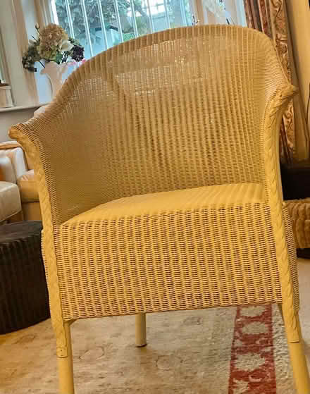 Photo of free Single Lloyd loom chair (SW10 Off Redcliffe Gdns) #1